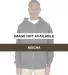 Shaka Wear SHGDZ Men's Garment Dye Double-Zip Hood MOCHA front view