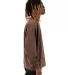 Shaka Wear SHGDLS Men's Garment Dyed Long Sleeve T in Mocha side view