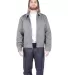 Shaka Wear SHMJ Men's Mechanic Jacket in Dark grey front view