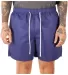 Shaka Wear SHPRS Men's Poly Running Short in Navy front view