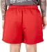 Shaka Wear SHPRS Men's Poly Running Short in Red back view