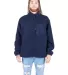 Shaka Wear SHSJ Men's Sherpa Jacket in Navy front view