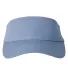 Big Accessories BA641 Lariat Visor in Slate blue front view