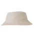 Big Accessories BA642 Lariat Bucket Hat in Khaki front view