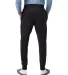 Champion Clothing P950 Powerblend® Sweatpants wit in Black back view