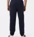 Champion Clothing P950 Powerblend® Sweatpants wit in Navy back view