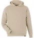 econscious EC5300 Unisex Reclaimist Pullover Hood in Pumice front view