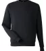 econscious EC5305 Unisex Reclaimist Sweatshirt in Black front view