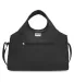 Gemline 100538 Rume Recycled Duffel in Black front view