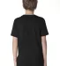 Next Level 3310 Boy's S/S Crew  in Black back view