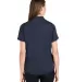 North End NE110W Ladies' Revive Coolcore® Polo in Classic navy back view