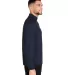 North End NE410 Men's Revive Coolcore® Quarter-Zi in Classic navy side view