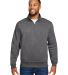 Threadfast Apparel 320Q Unisex Ultimate Fleece Qua in Charcoal heather front view