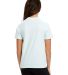 US Blanks US2000Y Youth Organic Cotton T-Shirt in Light blue back view