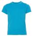 Next Level 6310 Boy's Tri-Blend Crew in Vintage turquoise front view