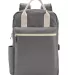 Promo Goods  BG232 WorkSpace Backpack Tote in Pebble gray front view