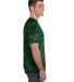 H1000 Tie-Dyes Adult Tie-Dyed Cotton Tee in Spider green side view