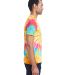 H1000 Tie-Dyes Adult Tie-Dyed Cotton Tee in Aurora side view