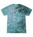 H1000 Tie-Dyes Adult Tie-Dyed Cotton Tee in Zero g front view