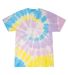 H1000 Tie-Dyes Adult Tie-Dyed Cotton Tee in Gummy bear front view