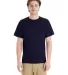 Hanes 5290P Essential-T Pocket T-Shirt in Athletic navy front view