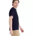 Hanes 5290P Essential-T Pocket T-Shirt in Athletic navy side view