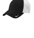 Nike NKFB6447  Dri-FIT Legacy Cap in Blk/white front view