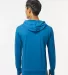 Kastlfel 4022 RecycledSoft™ Hooded Long Sleeve T in Breaker blue back view