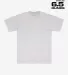Los Angeles Apparel 1801MW S/S Mineral Wash Crew 6 in Ice grey