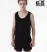 Los Angeles Apparel 1815GD 6.5 oz GD Basic Mens Ta in Black