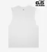 Los Angeles Apparel 1865GD Sleeveless Tee 6.5oz in Off white front view