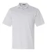 436 Jerzees Adult Jersey 50/50 Pocket Polo with Sp Ash front view