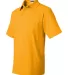 436 Jerzees Adult Jersey 50/50 Pocket Polo with Sp Gold side view