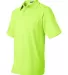 436 Jerzees Adult Jersey 50/50 Pocket Polo with Sp Safety Green side view