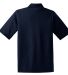 436 Jerzees Adult Jersey 50/50 Pocket Polo with Sp in J. navy backFlat view