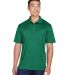 8405T UltraClub® Men's Tall Cool & Dry Sport Mesh in Forest green front view