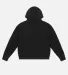 Los Angeles Apparel IMP1009FL 10oz Fleece Hoodie in Black front view