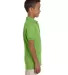 437Y Jerzees Youth 50/50 Jersey Polo with SpotShie Kiwi side view