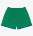 Los Angeles Apparel PRM442 Pro Mesh Mid-Length Sho in Kelly front view