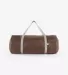 Los Angeles Apparel RNB540 Nylon Pack Cloth Gym Ba in Brown front view