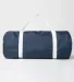 Los Angeles Apparel RNB563 Nylon Pack Weekender Ba in Navy front view