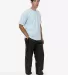 Los Angeles Apparel RNF405 Nylon Taffeta Lined Tra in Shadow front view