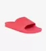 Los Angeles Apparel UNISLIDE Unisex Everyday Slide in Paradise pink front view