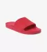 Los Angeles Apparel UNISLIDE Unisex Everyday Slide in Red front view