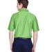 8413 UltraClub® Adult Cool & Dry Elite Tonal Stri in Apple back view