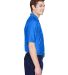 8413 UltraClub® Adult Cool & Dry Elite Tonal Stri in Royal side view