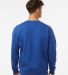 Independent Trading IND3000 Heavyweight Crewneck S in Royal back view