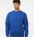 Independent Trading IND3000 Heavyweight Crewneck S in Royal front view