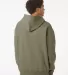 Independent Trading IND420XD Mainstreet Hooded Swe in Olive back view