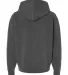 Independent Trading IND420XD Mainstreet Hooded Swe in Pigment black back view